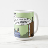 Obama bekijkt het Republikeinse debat Koffiemok (Voorkant rechts)