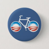 Obama Bicycle Button (Voorkant)