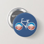 Obama Bicycle Button (Voorkant /achterkant)
