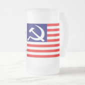 Obama-Biden2008 Frosty Matglas Bierpul (Voorkant rechts)