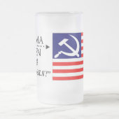 Obama-Biden2008 Frosty Matglas Bierpul (Center)