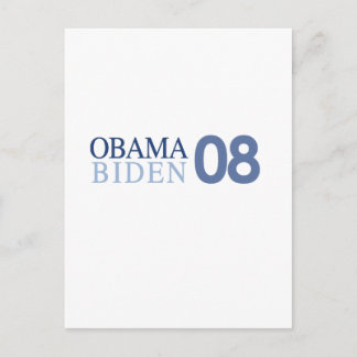Obama Biden '08 Briefkaart