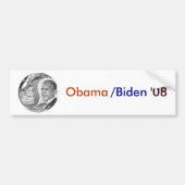 Obama /Biden '08 Bumpersticker (Voorkant)