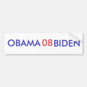 Obama-Biden 08 Bumpersticker (Voorkant)