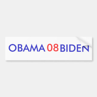 Obama-Biden 08 Bumpersticker
