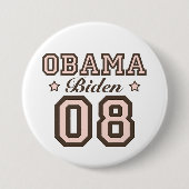 Obama Biden 08 Button (Voorkant)
