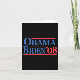  Obama Biden 08-campagne Kaart