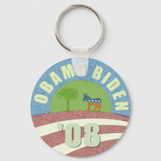 Obama Biden '08  Logo Sleutelhanger