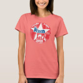 Obama Biden 08 Retro T-shirt (Voorkant)