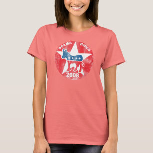 Obama Biden 08 Retro T-shirt