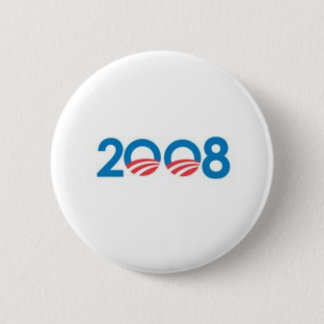 OBAMA BIDEN '08 RONDE BUTTON 5,7 CM