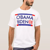 Obama Biden 08 T-shirt (Voorkant)