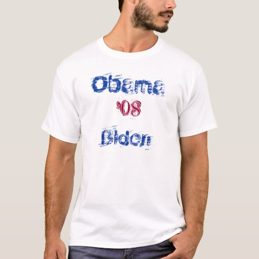 Obama Biden '08 T-shirt (Voorkant)