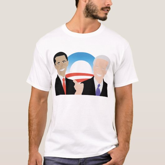 Obama Biden '08 T-shirt (Voorkant)