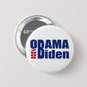 Obama Biden 2008 Button (Voorkant /achterkant)