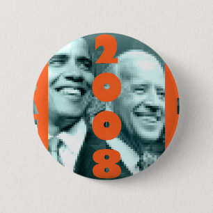 Obama Biden 2008 Button