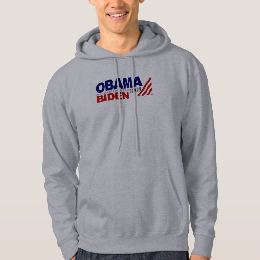 Obama Biden 2008 Hoodie (Voorkant)