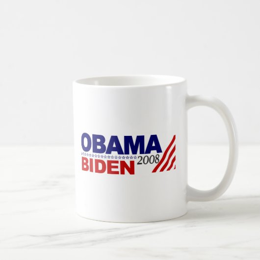 Obama Biden 2008 Koffiemok (Rechts)