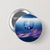 Obama-Biden 2008 Ronde Button 5,7 Cm (Voorkant /achterkant)