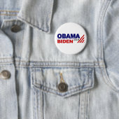 Obama Biden 2008 Ronde Button 5,7 Cm (In situ)