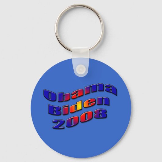 obama biden 2008 sleutelhanger (Voorkant)