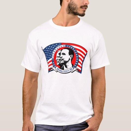 Obama Biden 2008 T-shirt (Voorkant)