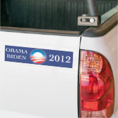 Obama & Biden 2012 bumpersticker (Op Truck)