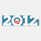 Obama Biden 2012 Bumpersticker (Voorkant)