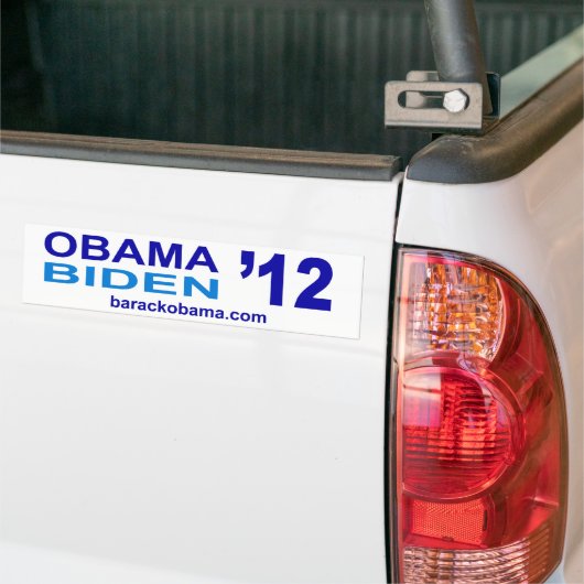 Obama Biden 2012 Bumpersticker (Op Truck)