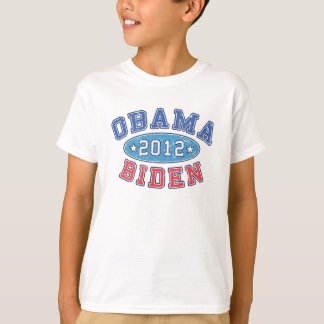 Obama & Biden 2012 Collegiate Election Kinder T-sh T-shirt