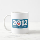 Obama Biden 2012 Koffiemok (Links)