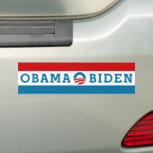  Obama Biden 2012 Obama 2012 Bumpersticker (Op auto)