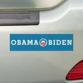  Obama Biden 2012 Obama 2012 Bumpersticker (Op auto)