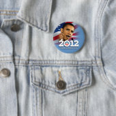 Obama Biden 2012 Ronde Button 5,7 Cm (In situ)