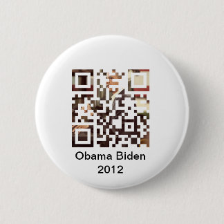 Obama Biden 2012 Ronde Button 5,7 Cm