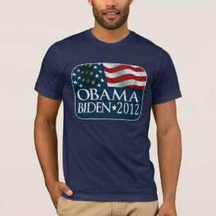 Obama Biden 2012 Verkiezingen in nood T-shirt