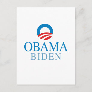 Obama Biden Briefkaart