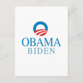 Obama Biden Briefkaart (Voorkant)