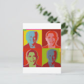 Obama biden briefkaart (Staand voorkant)