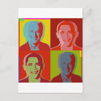 Obama biden briefkaart