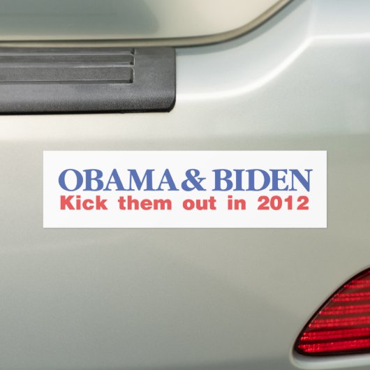 Obama & Biden Bumpersticker (Op auto)