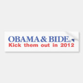 Obama & Biden Bumpersticker (Voorkant)