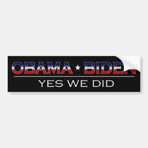 Obama * Biden - Bumpersticker