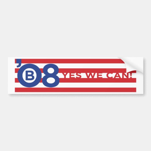 obama-biden-bumpersticker bumpersticker (Voorkant)