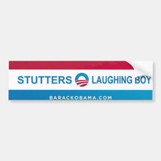 Obama Biden-bumperstickers voor Romney-aanhangers Bumpersticker