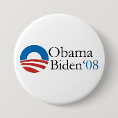 Obama Biden Button (Voorkant)