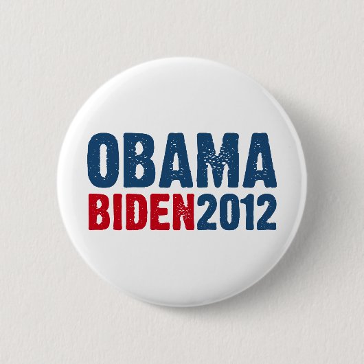Obama Biden - Button (Voorkant)