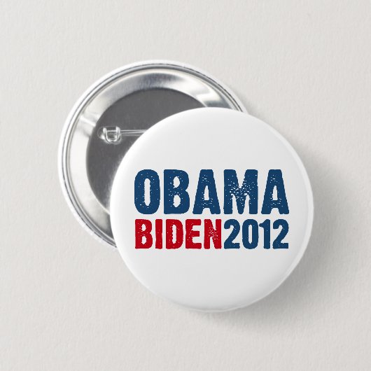 Obama Biden - Button (Voorkant /achterkant)
