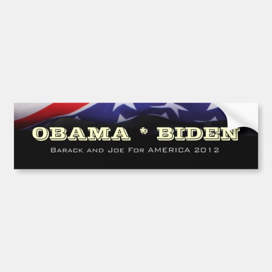 Obama/Biden Campaign Bumpersticker (Voorkant)