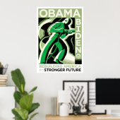 Obama / Biden: De wederopbouw van Amerika Poster (Thuiskantoor)